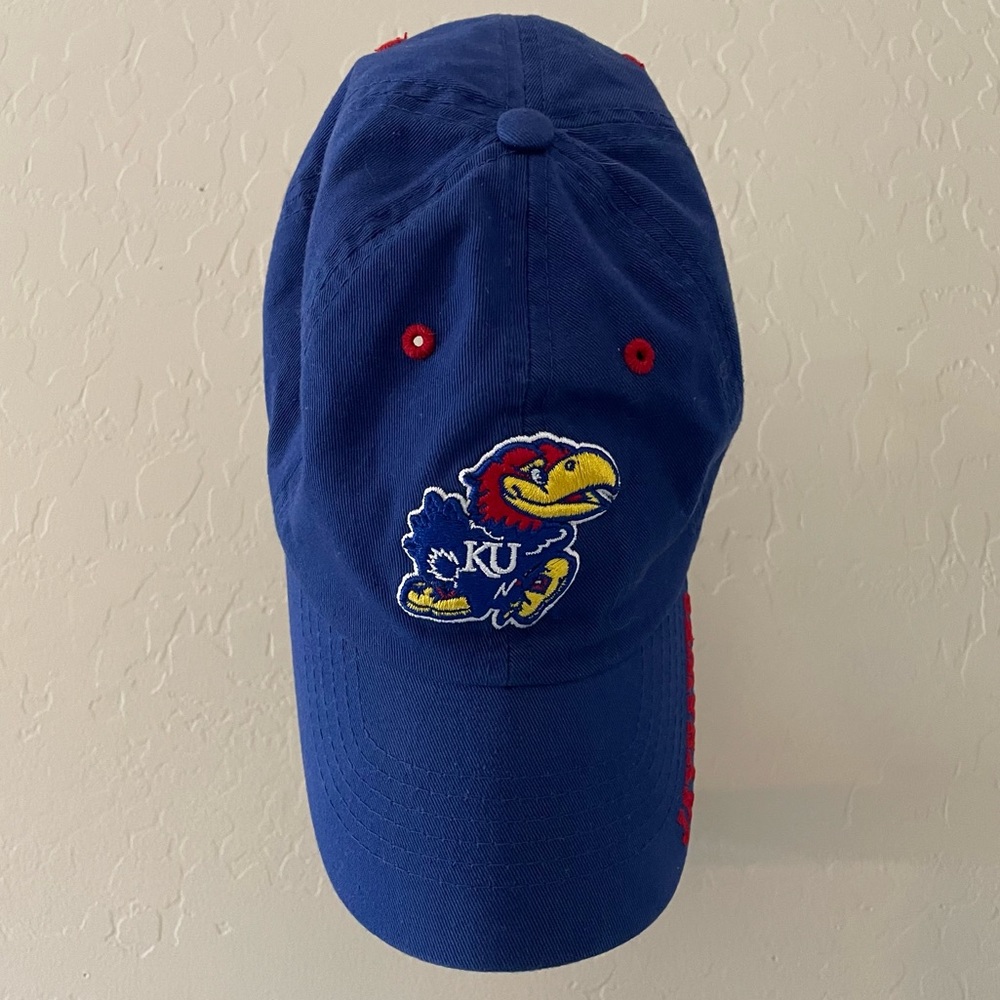 Kansas university KU Jayhawks Hat Strap Back